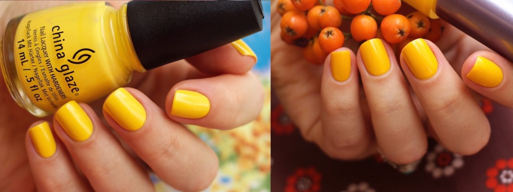 yellow nail polishes