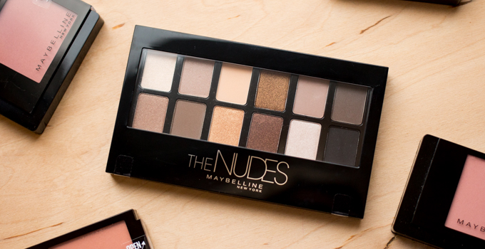 Maybelline The Nudes new cosmetics